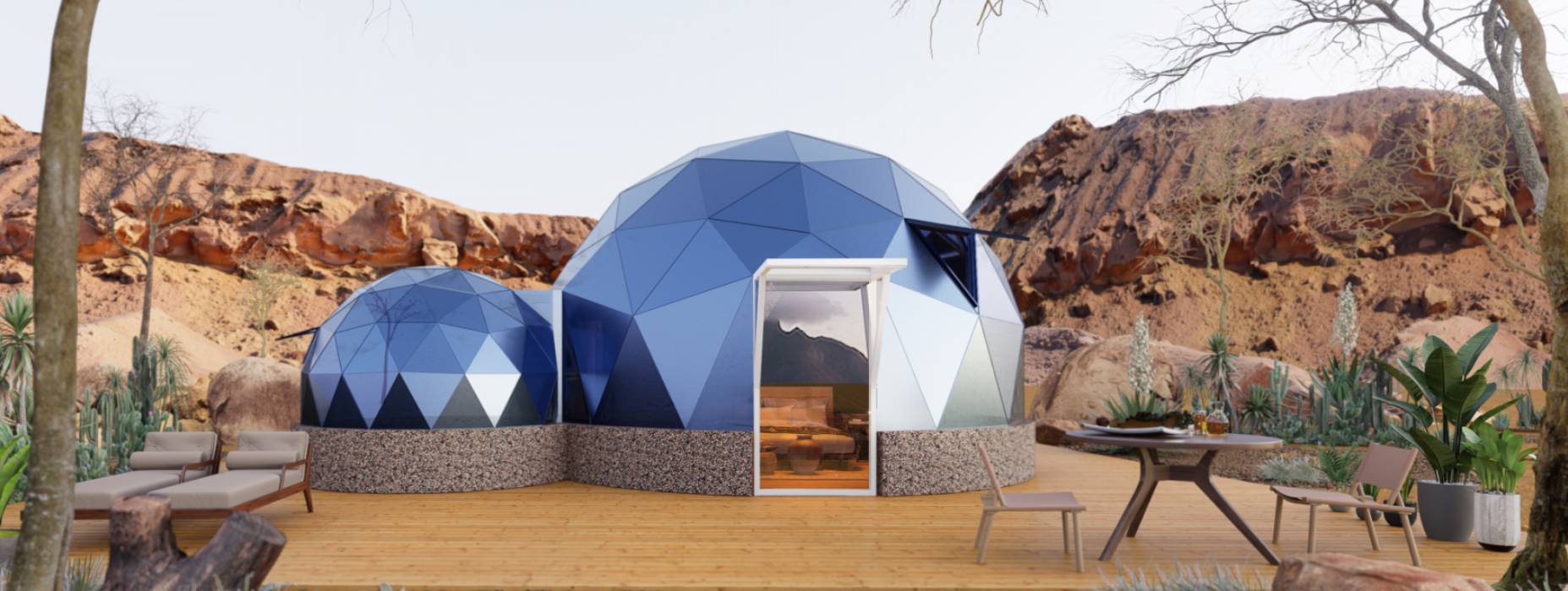 肥东县球形智能光伏玻璃星空房